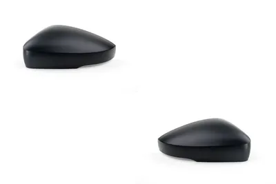 Image de Cache de rétroviseur compatible avec VW Polo, modèle 6R, de 06/2009, jeu de deux pièces (gauche et droite). Numéros de référence : 6R0857537C, 6R0857537C9B9, 6R0857538C, 6R0857538C9B9. Johns
