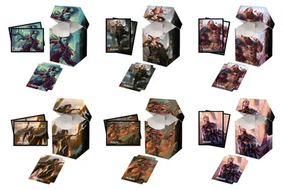 Produktbild von Ultra Pro Combo Deckbox + 100 Sleeves - Commander Legends