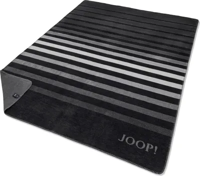 Produktbild von JOOP!  SHUTTER Plaid / Decke Schwarz 150 x 200cm