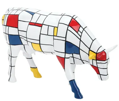 Produktbild von Moondrian - Cowparade Kuh Large