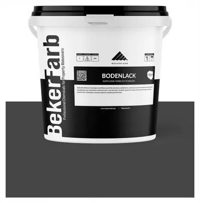 Obrázek produktu pro Akrylová barva Bekerfarb pro zámkovou dlažbu a beton, černá, 10 litrů