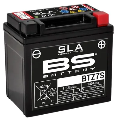 Produktbild von BS Battery Werkseitig aktivierte wartungsfreie SLA-Batterie - BTZ7S