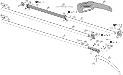 Image de Lame de rechange Silky Hayate 420 mm, 6,5 dents