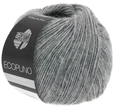 Produktbild von Lana Grossa - Ecopuno 0056 grau