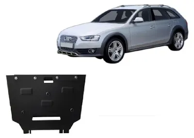 Obrázok produktu pre Ochranný kryt prevodovky značky Stahl pre vozidlá Audi A4 B8 Allroad, modelové roky 2008 - 2014