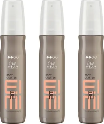 Produktbild von Wella Eimi Body Crafter 3 x 150 ml flexibles Volumenspray Set