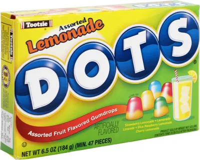 Produktbild von Tootsie Dots Lemonade (12 x 184g)