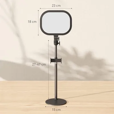 Obrázok produktu pre Stolná lampa – Čierna držiak telefónu – Ovládanie dotykom – Nastaviteľná intenzita svetla – Vhodná do spálne a kancelárie