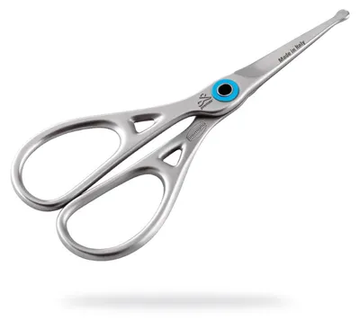 Immagine prodotto di Forbici per peli del naso PREMAX - Linea Ring Lock 11513 in acciaio inossidabile 4 1/4