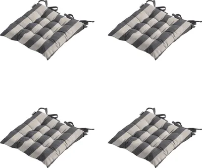 Produktbild von Madison – Amora Sitzkissen – Grau – 46 x 46 x 8 cm – 4er-Set