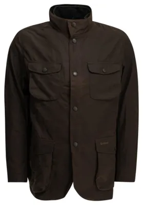 Image de BARBOUR veste cirée homme marron - L