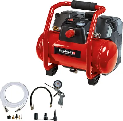 Produktbild von Einhell Kompressor Power X-Change TE-AC 36/6/8 Li OF Solo 6 Liter 8 bar ölfrei wartungsfrei