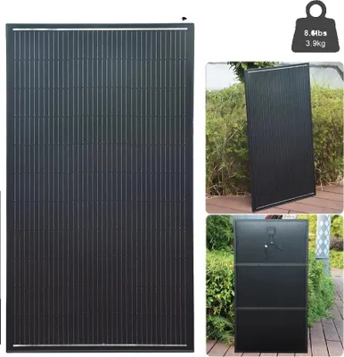 Obrázek produktu pro Solární panel, monokrystalický, lehká konstrukce, 200 W, 1235 x 680 mm