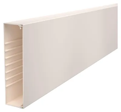 Produktbild von OBO Bettermann Wand+Deckenkanal WDK60230CW 60 x 230mm PVC 2 Stk