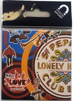 Produktbild von The Beatles - Kühlschrank-Magnet "Love", Sgt Pepper RO8979 (Einheitsgröße) (Bunt)