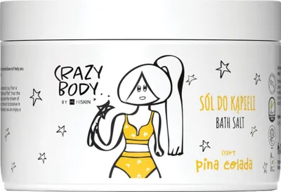 Obrázok produktu pre HISKIN Crazy Body kúpeľová soľ - PINA COLADA 300 g