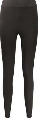 Produktbild von Schwarze Damen-Leggings mit Stickerei und elastischem Bund