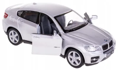 Produktbild von Kinsmart BMW X6 Metallmodell Maßstab 1:38 Silber