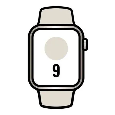 Obrázek produktu pro Apple Watch Series 9 , Dotyková obrazovka, 64 GB, Wi-Fi, GPS, 39 g