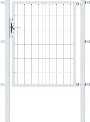 Image de Alberts 646196 Porte individuelle Flexo avec accessoires, galvanisée à chaud, largeur 100 cm, hauteur 120 cm