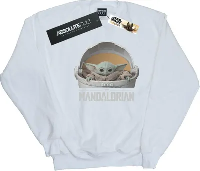 Produktbild von Star Wars - "The Mandalorian The Child" Sweatshirt für Herren BI46443 (XXL) (Weiß)
