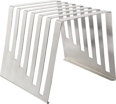 Image de Support Hygiplas en acier inoxydable avec marches pour 6 planches à découper