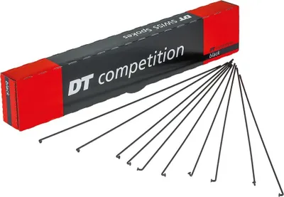 Produktbild von DT SWISS Speichen J-Bend 2.0X1.8X2.0X289 Mm Karton 100 Stück Schwarz Competit...