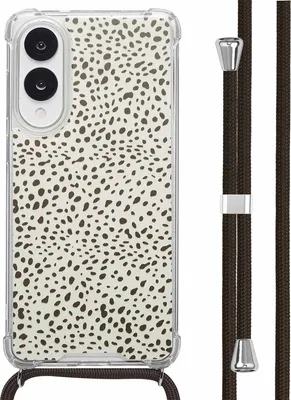 Produktbild von imoshion Design Hülle mit Band Samsung Galaxy S25 Edge - Desert Dots