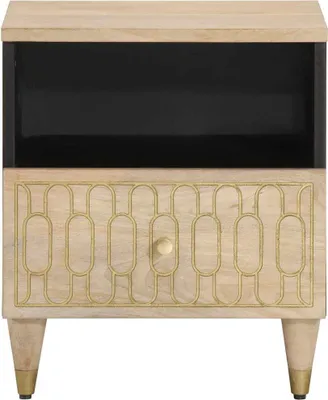 Obrázok produktu pre vidaXL Nočné stolíky 2 ks 40x33x46 cm z masívneho dreva mango