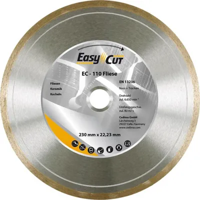 Produktbild von Cedima Diamond Conticuous Cutting Blade 125X1,