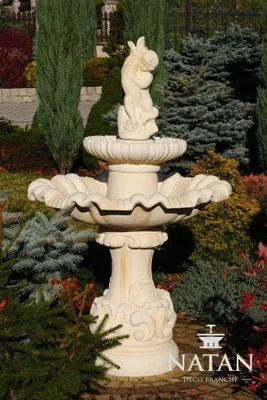Produktbild von Zierbrunnen Springbrunnen Skulptur Brunnen Dekoration Garten Fontaine 160cm