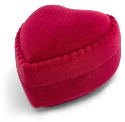 Immagine prodotto di Scatola regalo color borgogna, a forma di cuore, modello KS10
