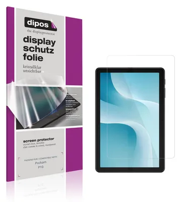 Produktbild von 2x Schutzfolie für Pockam P10 klar Displayschutzfolie Folie Display Schutz dipos