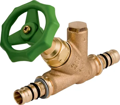Produktbild von Geberit GE Mepla, Schrägsitz-Absperrventil, Rotguss, d32mm, 1 Stk.
