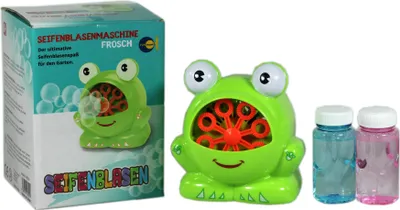 Produktbild von Fun Trading Seifenblasenmaschine Frosch