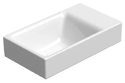 Immagine prodotto di Sapho GSI Nubes - Lavabo 400x230 mm, senza sfioratore, senza foro per rubinetto, ExtraGlaze, bianco 9636011