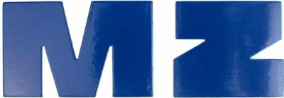 Produktbild von Mz Briefaufkleber Blau