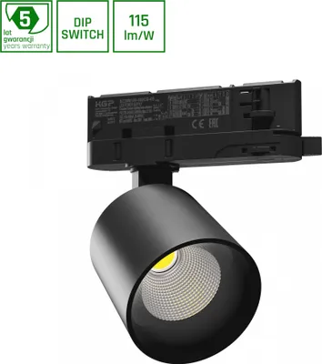 Productafbeelding van ARTEMIDA MINI LED: Stroomrailspot, 3-fasen, 6,5-20W, 36/60°, traal wit, zwart