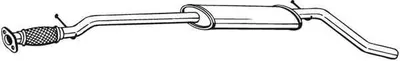 Produktbild von Bosal Mittelschalldämpfer 286-325
