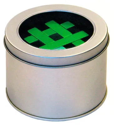 Obrázek produktu pro Kovová hra na trpělivost Eureka - trenažér mozku v zeleném hashtag boxu