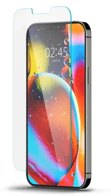 Produktbild von Spigen AGL03391, Apple, iPhone 13 / iPhone 13 Pro, Schmutzabweisend, Ölbeständig, Kratzresistent, Transparent, 1 Stück(e)