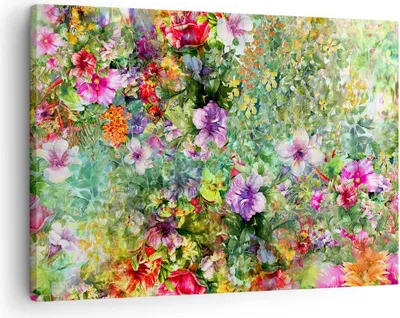 Produktbild von Bild auf Leinwand - Leinwandbild - blume sommer natur - 70x50cm - Wand Bild - Wanddeko - Wandbilder - Leinwanddruck - Bilder - Kunstdruck - Wanddekoration - Leinwand bilder - Wandkunst - AA70x50-3842