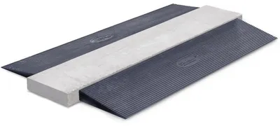 Productafbeelding van Rubberen drempelhulp 40 mm - 2 stuks