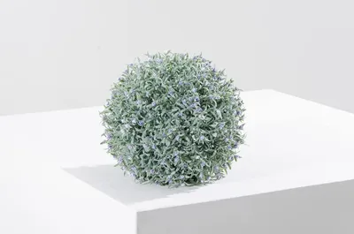 Künstlicher Lavendelball 21 cm, Grün, Dekoration