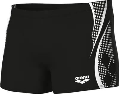 Obrázok produktu pre Pánske plavky arena Graphic Shorts, odolné voči chlóru, farba: čierno-biele, veľkosť: 7