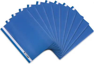 Produktbild von 10x Oxford Schnellhefter, DIN A4, PP, blau