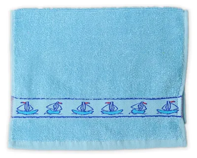 Produktbild von Kinderhandtuch Kids 30x50 cm blau