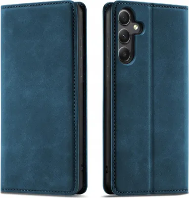 Immagine prodotto di ETUI Z KLAPKĄ do Samsung A36 5G Zamykane Magnetyczne Skórzane + Szkło