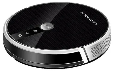 Produktbild von Robotersauger, KI-Navigation, WLAN-Steuerung, schwarz