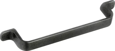 Produktbild von Furnipart Griff Rio LA 128mm - antiker Möbelgriff - Bügelgriff Breite 164mm, Zinkdruckguss antik grau